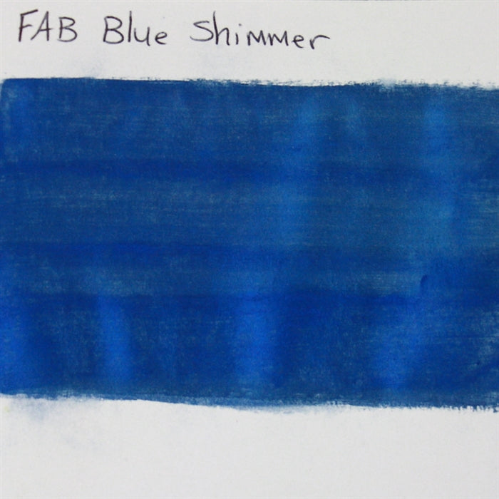 FAB -  Blue Shimmer 45gr #130 SWATCH