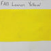 FAB - Lemon Yellow 45gr #144 SWATCH