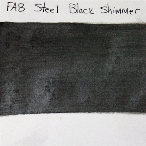 FAB - Steel Black Shimmer 45gr #223 SWATCH