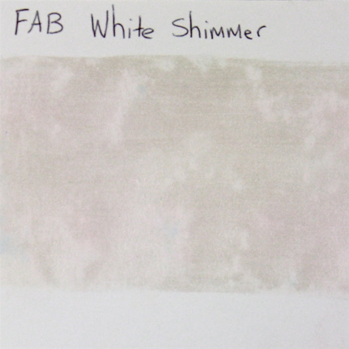 FAB - White Shimmer 45gr #140 SWATCH