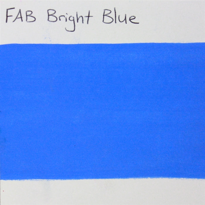 FAB - Bright Blue 45gr #043 SWATCH