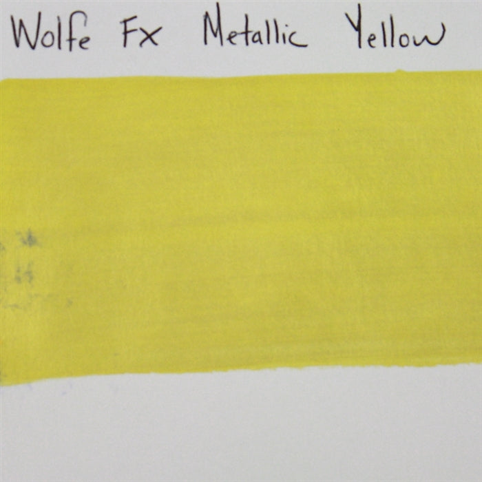 Wolfe FX - Metallix Yellow 30gr (M50) SWATCH