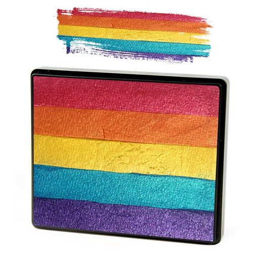 Silly Farm | Face Paint Rainbow Cake - Glitter Rainbow 50gr