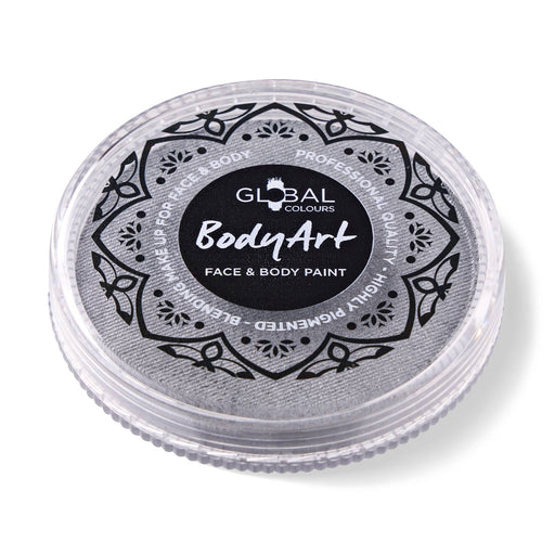 Global Body Art Face Paint | Blending Pearl Silver – 32g - DISCONTINUED