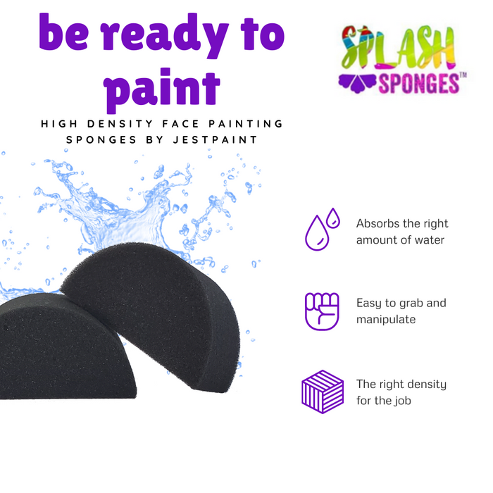 Splash Sponge by Jest Paint - Pointed Petal — Jest Paint - Face