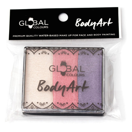 Global Colours Body Art and FX |Rainbow Cake - Pearly Girl  50gr (Magnetized) - (Special FX - Non Cosmetic)