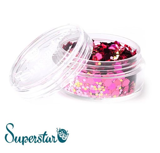 Superstar | Loose Chunky Glitter - Pink Lady (8ml Jar)