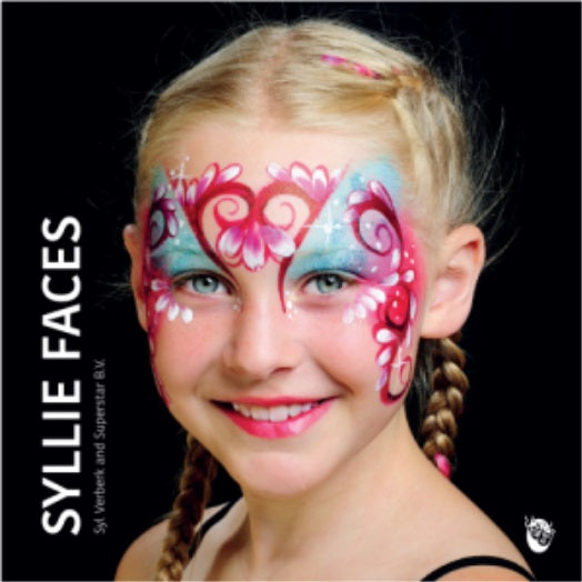 Superstar Face Painting Book | Syllie Faces by Syl Verberk