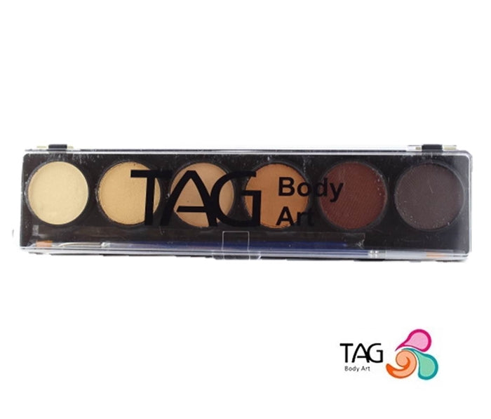 TAG Face Paint - 6 Color Skin Tone Palette