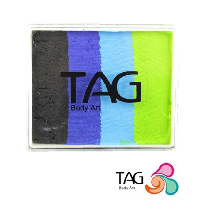 TAG Face Paint Split Cake - EXCL Deep Lagoon 50gr  - Discontinued