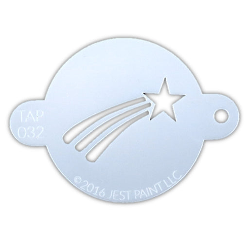 TAP 032 Face Painting Stencil - Shooting Star