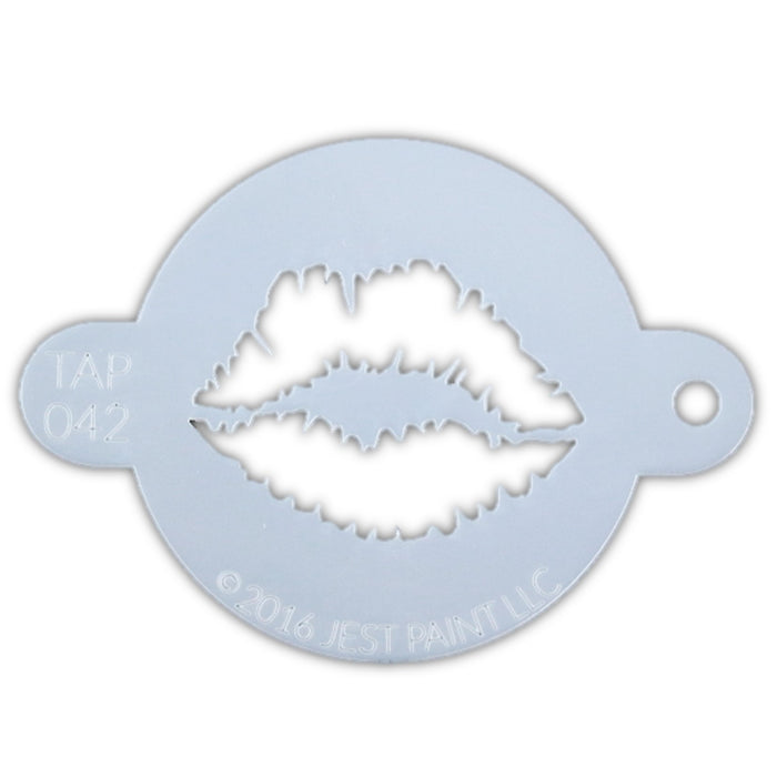 TAP 042 Face Painting Stencil - Lip Print