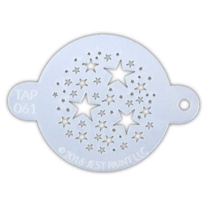 TAP Face Paint Stencil - Magical Stars (061)