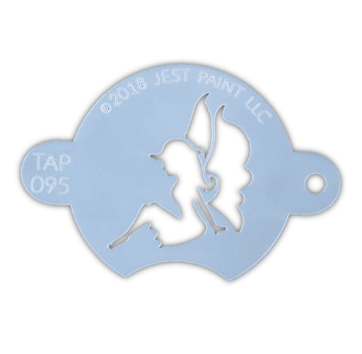 TAP 095 Face Painting Stencil - Sitting Sweet Fairy