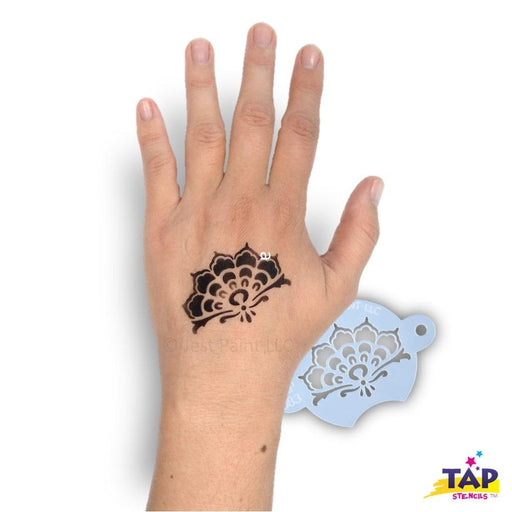 TAP 083 Face Painting Stencil - Henna Crown