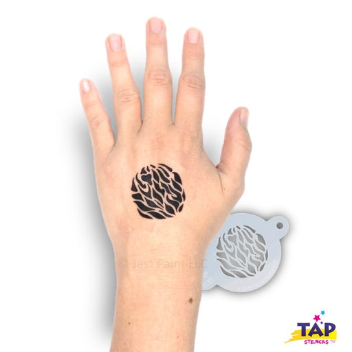 TAP 100 Face Painting Stencil - Wild Animal Pattern