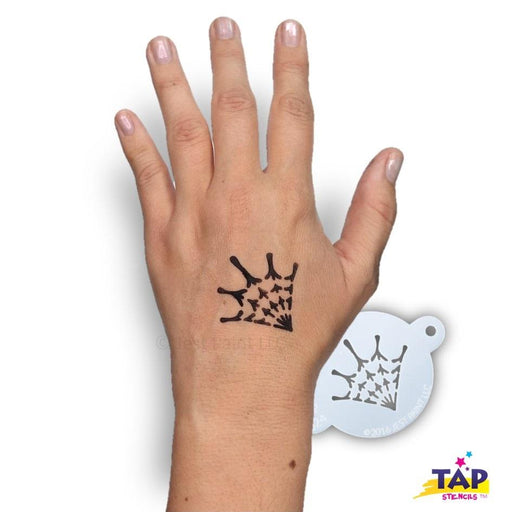 TAP 024 Face Painting Stencil - Spider Web