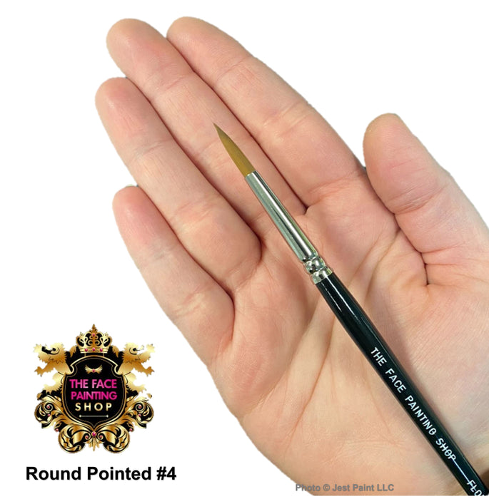 The Face Painting Shop Brush -  Flora Rounded #4