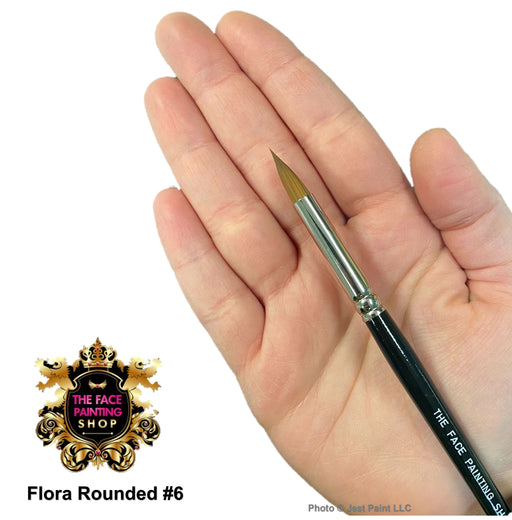 The Face Painting Shop Brush - Rounded Flora #6