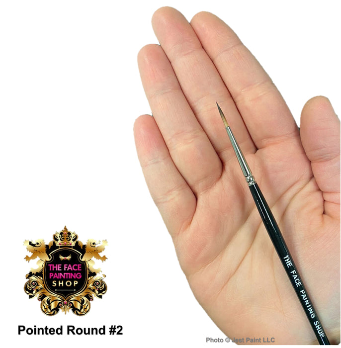 The Face Painting Shop Brush - Pointed Round #2