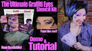 Ultimate Graffiti Eyes Stencil Kit - DISCONTINUED BY MANUFACTURER