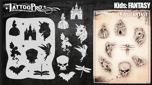 Wisers Filigree and Flair Airbrush Tattoo Pro Stencil Series 5  Silly  Farm Supplies