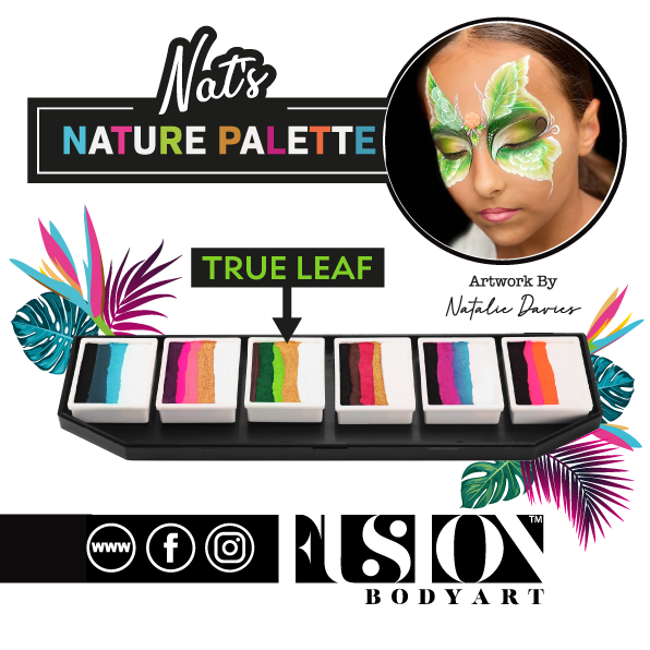 Fusion Body Art and FX |  Natalee Davies Palette | Nature (SFX - Non Cosmetic)