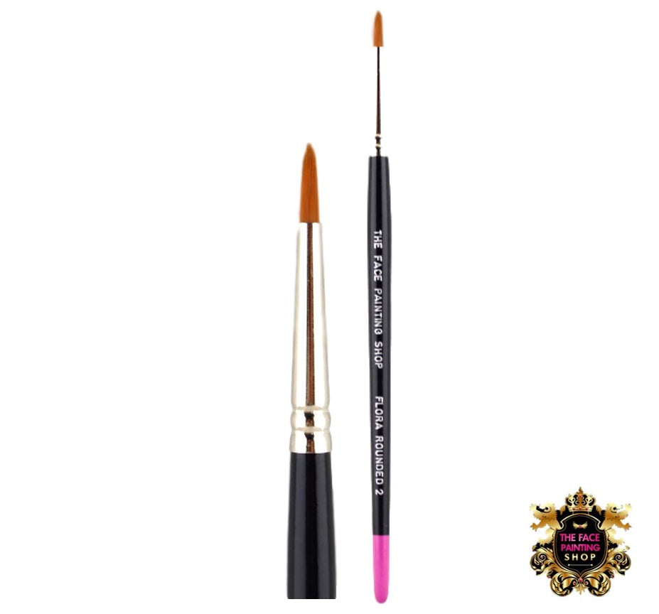 The Face Painting Shop Pink Tip Brushes — Jest Paint - Face Paint Store