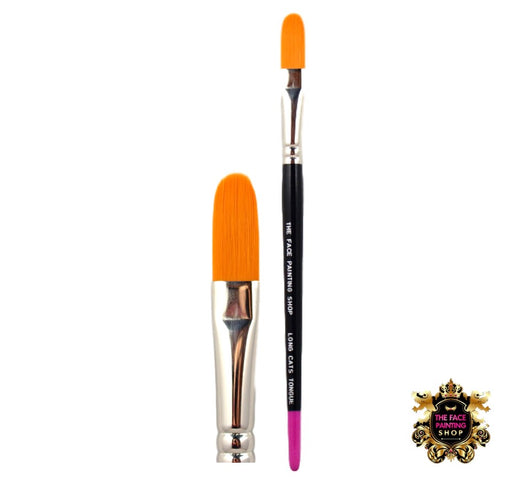 The Face Painting Shop Brush - Long Cat's Tongue  (5/8")