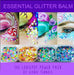 Incendium Arts | Essential Glitter Balm Palette -  LODIPOP - 4 Color Power Pack  (20gr-Case Color May Vary)