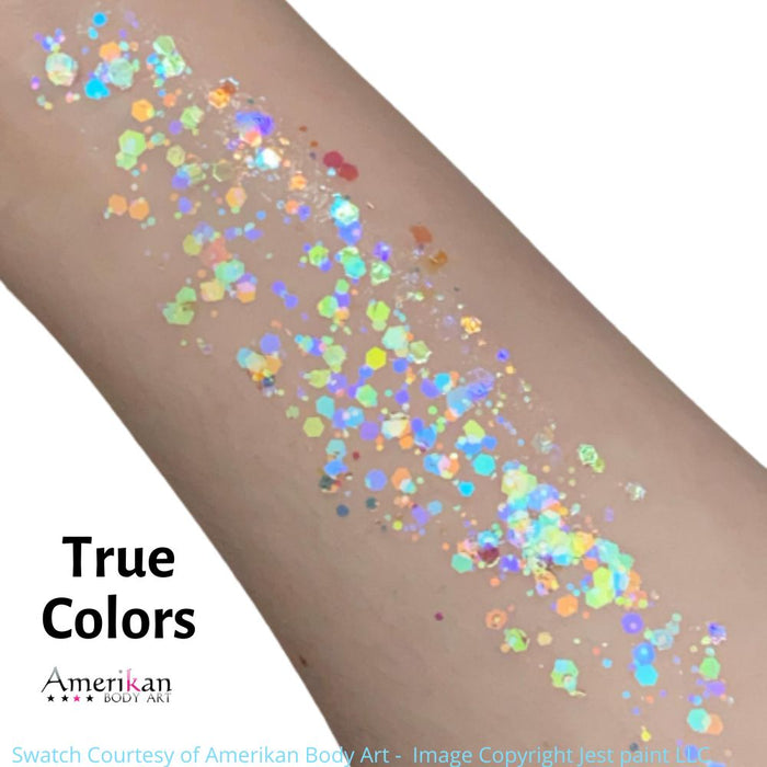Pixie Paint Face Paint Glitter Gel - True Colors - Medium 4oz