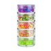 VIVID Glitter | Loose Chunky Hair and Body Glitter | UV Galactic Glow Stack (Set of 5)