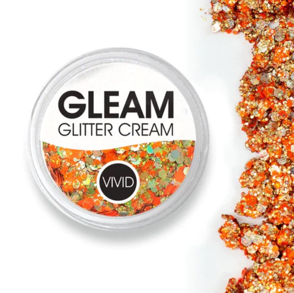 VIVID Glitter |  GLEAM Glitter Cream | Large HARVEST (30gr)