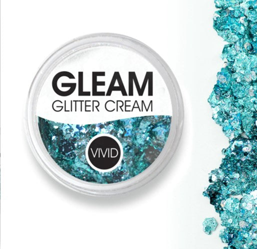 VIVID Glitter |  GLEAM Glitter Cream | Large ANGELIC ICE (30gr)