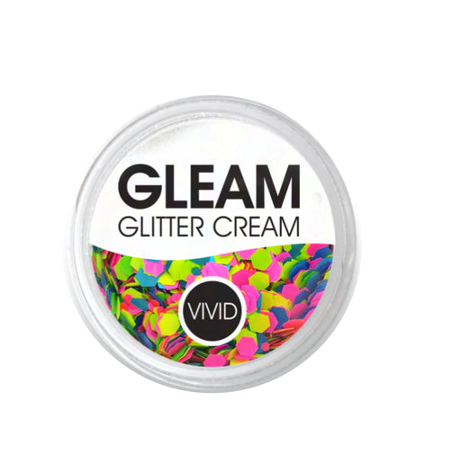 VIVID Glitter |  GLEAM Glitter Cream | Small UV CANDY COSMOS (10gr)