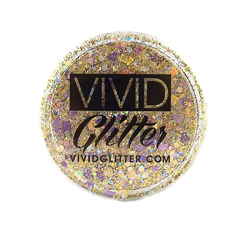 VIVID Glitter | Chunky Glitter GEL | Revelation 25gr  Discontinued in Gel Base