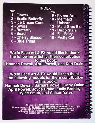 Wolfe FX Step by Step Cheat Book #4 - Pretty Faces