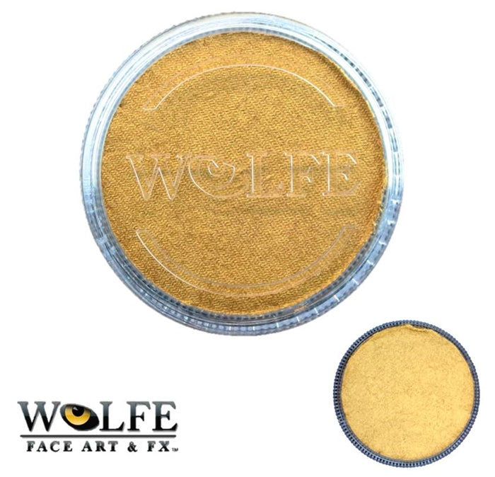 Wolfe FX Face Paints - Metallix Gold 100 (30 gm)