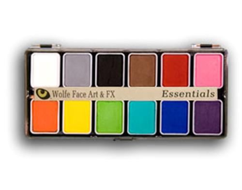 Wolfe FX Face Paint |  Small 12 Color Essential Palette