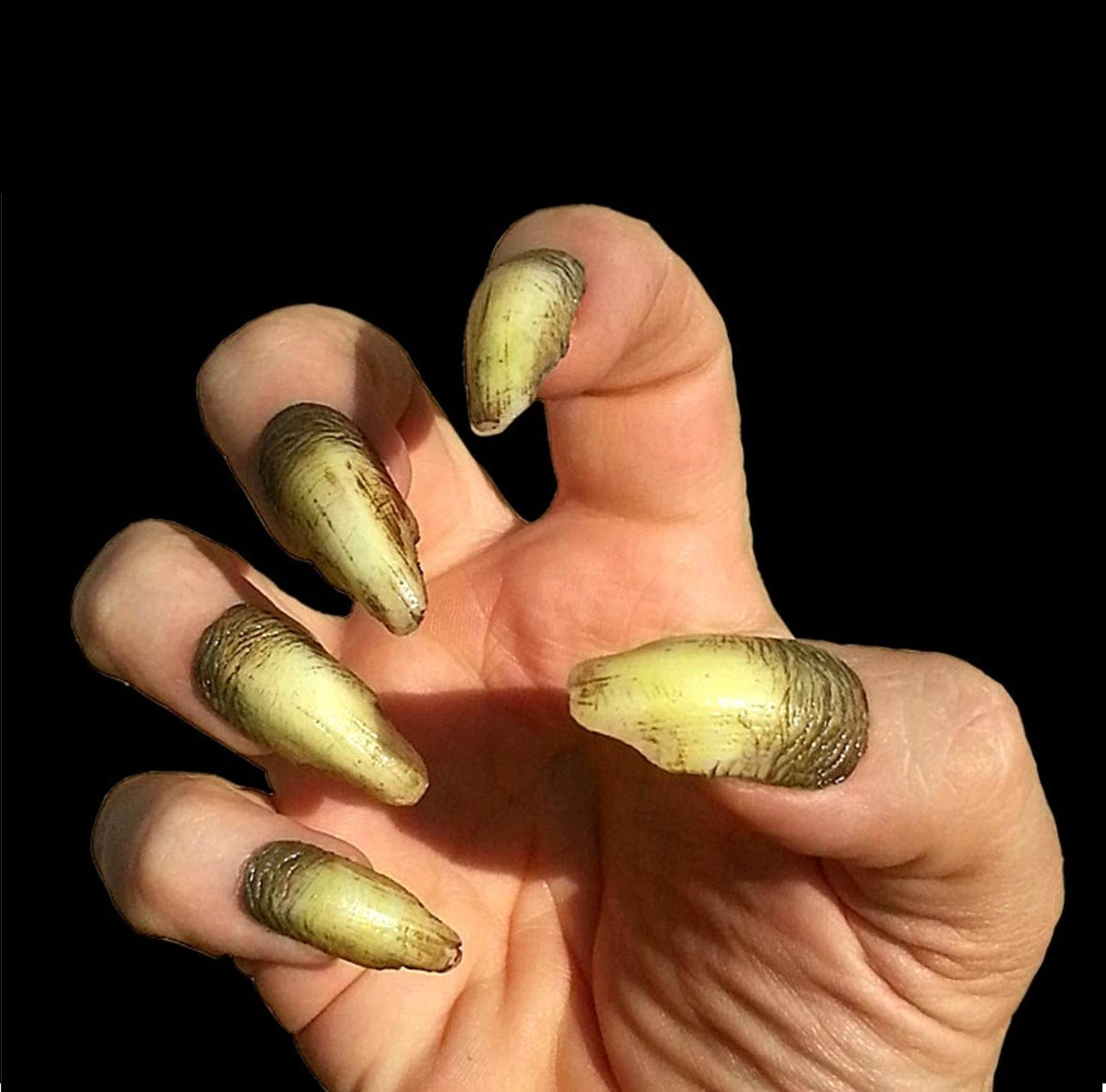 Glitter Bodypaint with Gold Flake and Gem Stones 