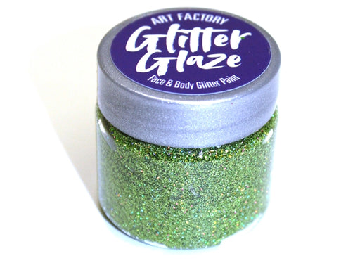 Art Factory | Glitter Glaze Face & Body Glitter Paint - Green (1 fl oz)