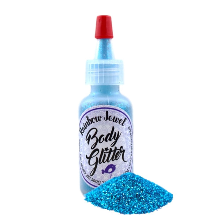 Art Factory  Rainbow Jewel Body Glitter - Aqua (1/2oz) — Jest