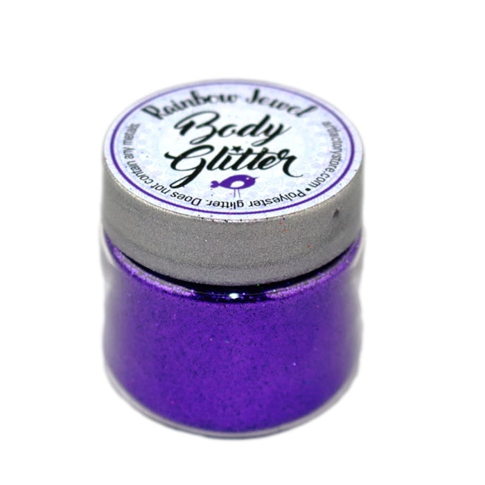 Art Factory | Rainbow Jewel Body Glitter - Purple (1oz Jar)