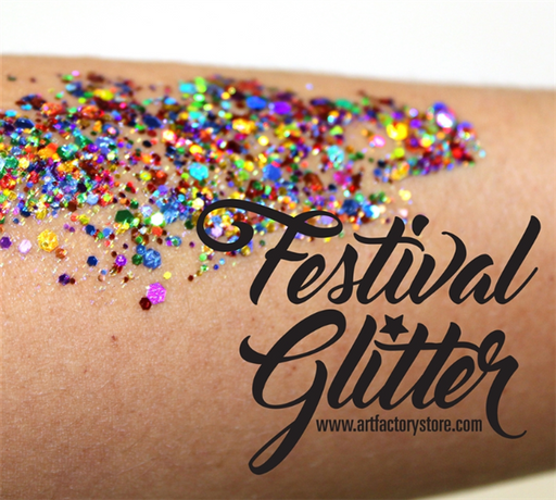 Poppy & Perle, Professional Face Painting, Festival Glitter
