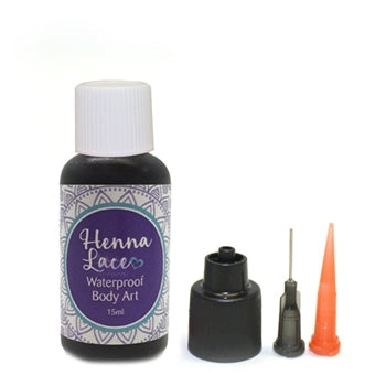 Henna Lace | Black - 15ml — Jest Paint - Face Paint Store