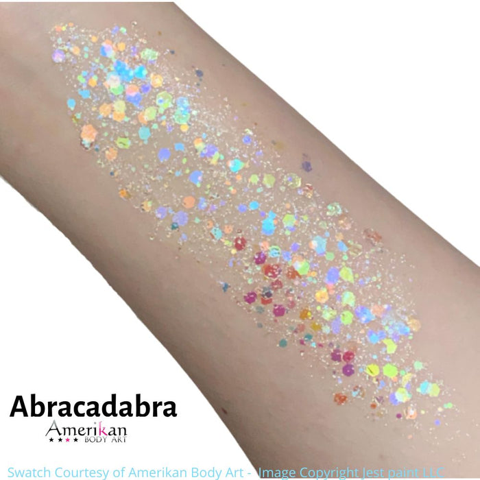 Pixie Paint Face Paint Glitter Gel - Abracadabra -  Small 1oz