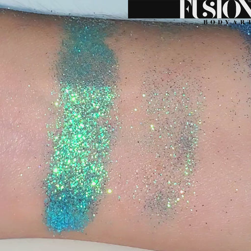 Fusion Body Art  - Face Painting Glitter | Blue Diamonds Pump - 10gm/0.35oz