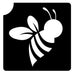 Art Factory | Glitter Tattoo Stencil - (168) BEE  - 5 Pack - #31