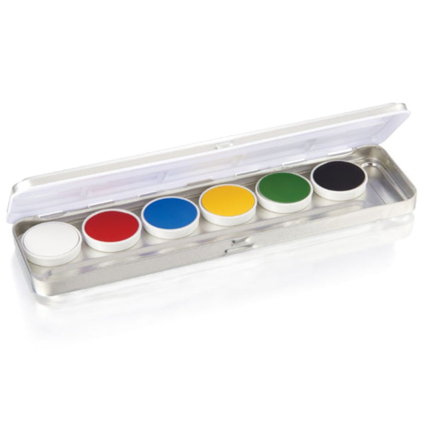 Ben Nye  CREME Makeup Palette - (LKP-1) 6 Color Primary CREAM Based P —  Jest Paint - Face Paint Store