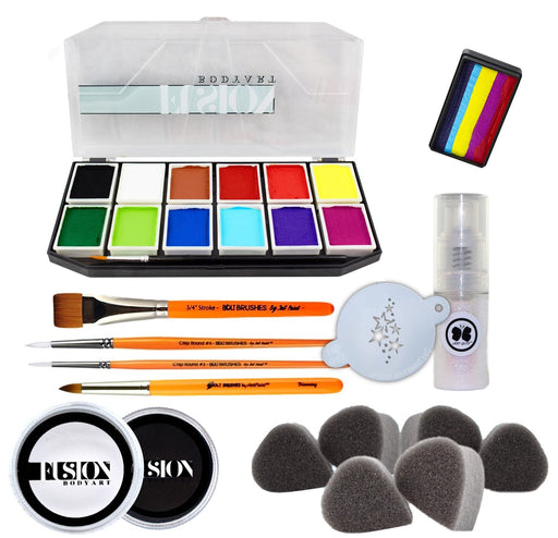 International Face Painting School Custom Build Bundle | Basic Face Painting Kit